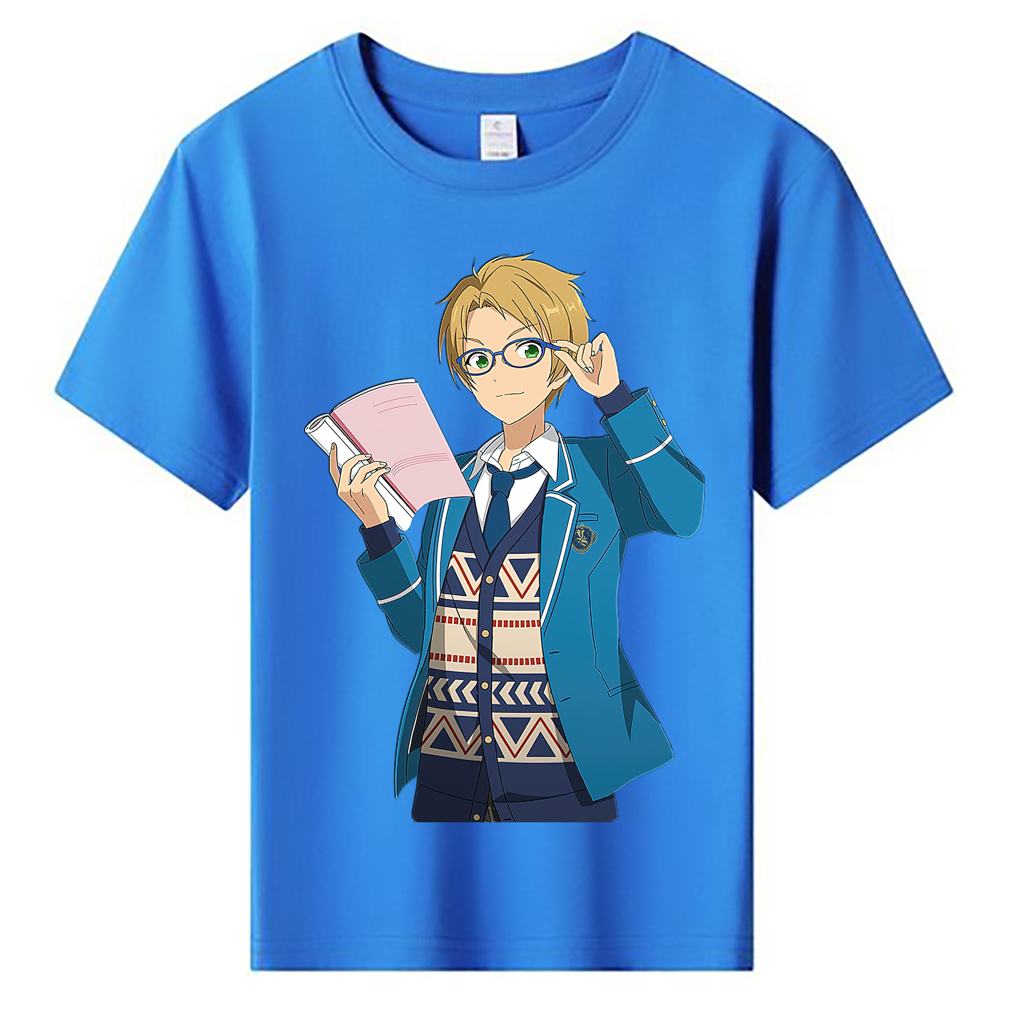（画像用） あんさんぶるスターズ! Ensemble Stars 綿100％キッズTシャツ（フロントプリント）
